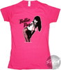 Bettie Page Bending Baby Tee