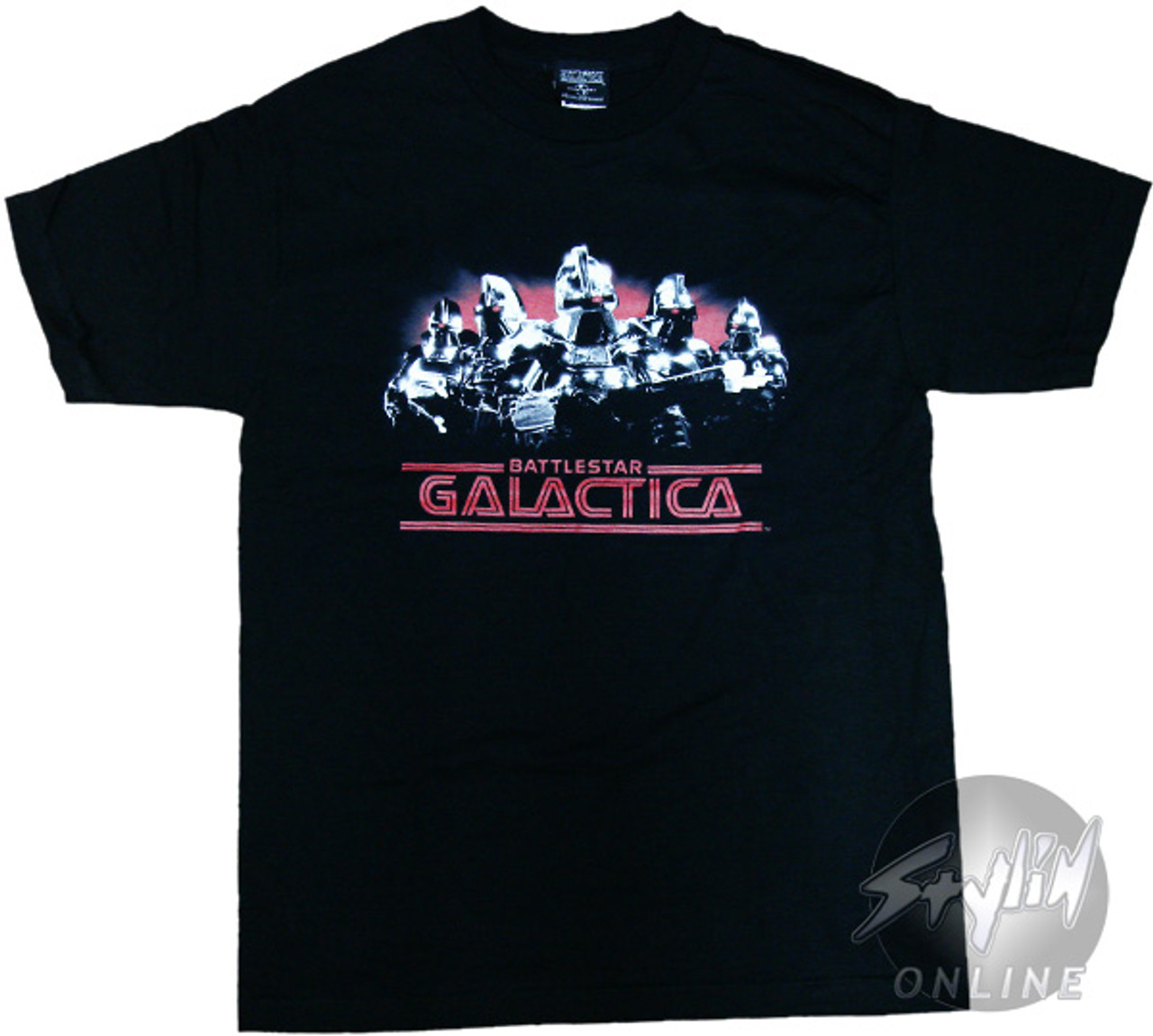 Battlestar Galactica Cylon Lineup T-Shirt