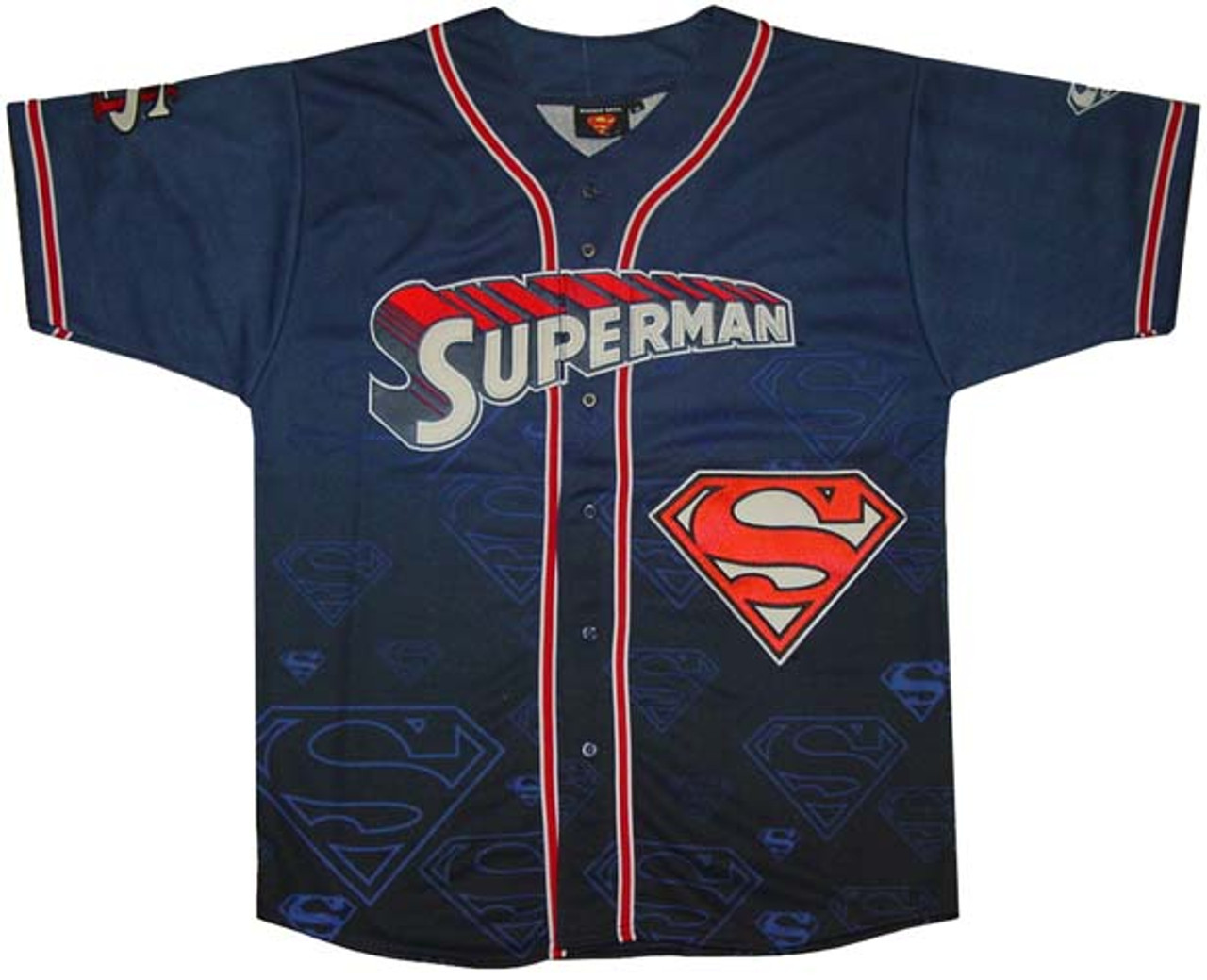 superman baseball jersey