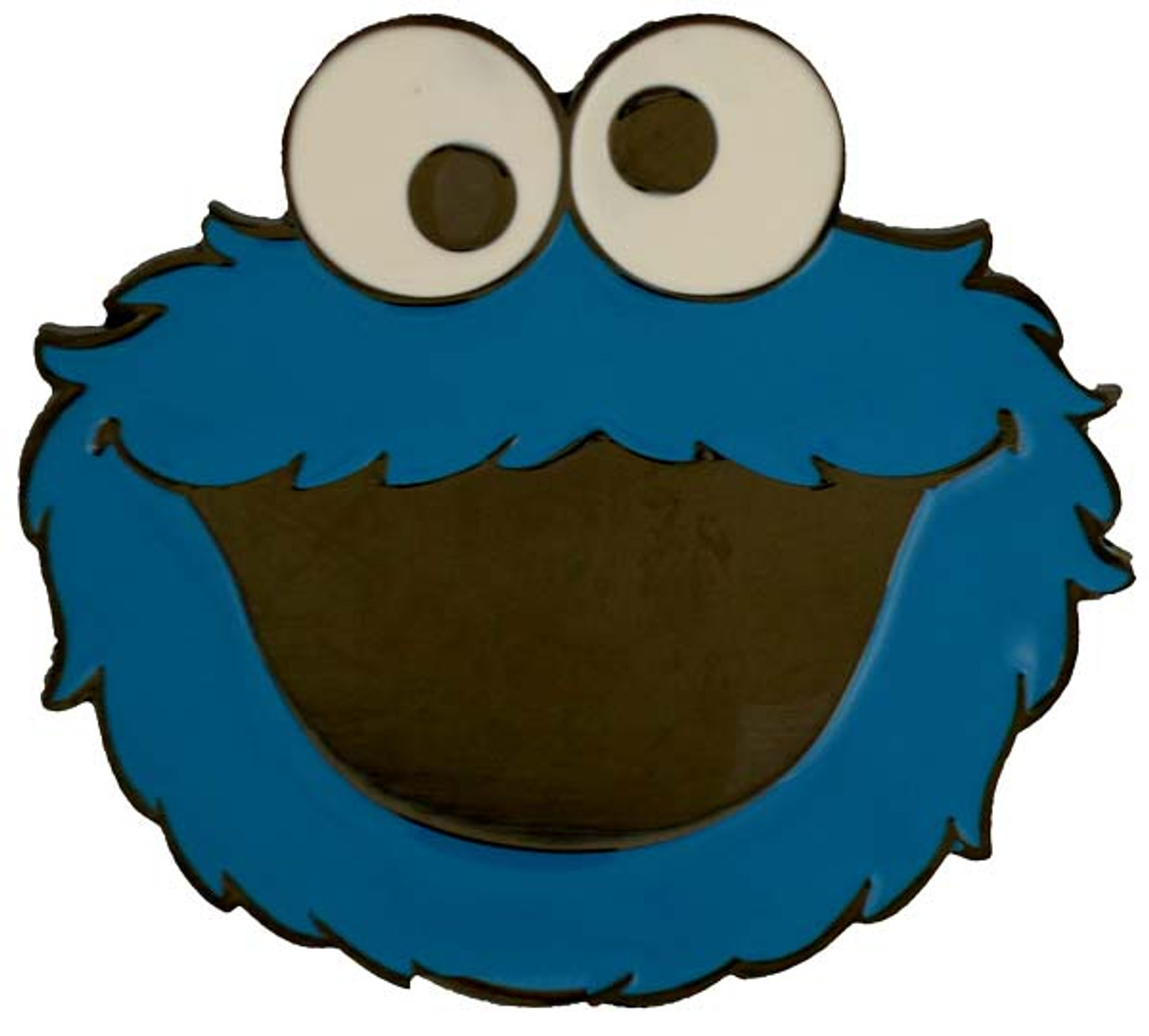 cookie monster belt buckle