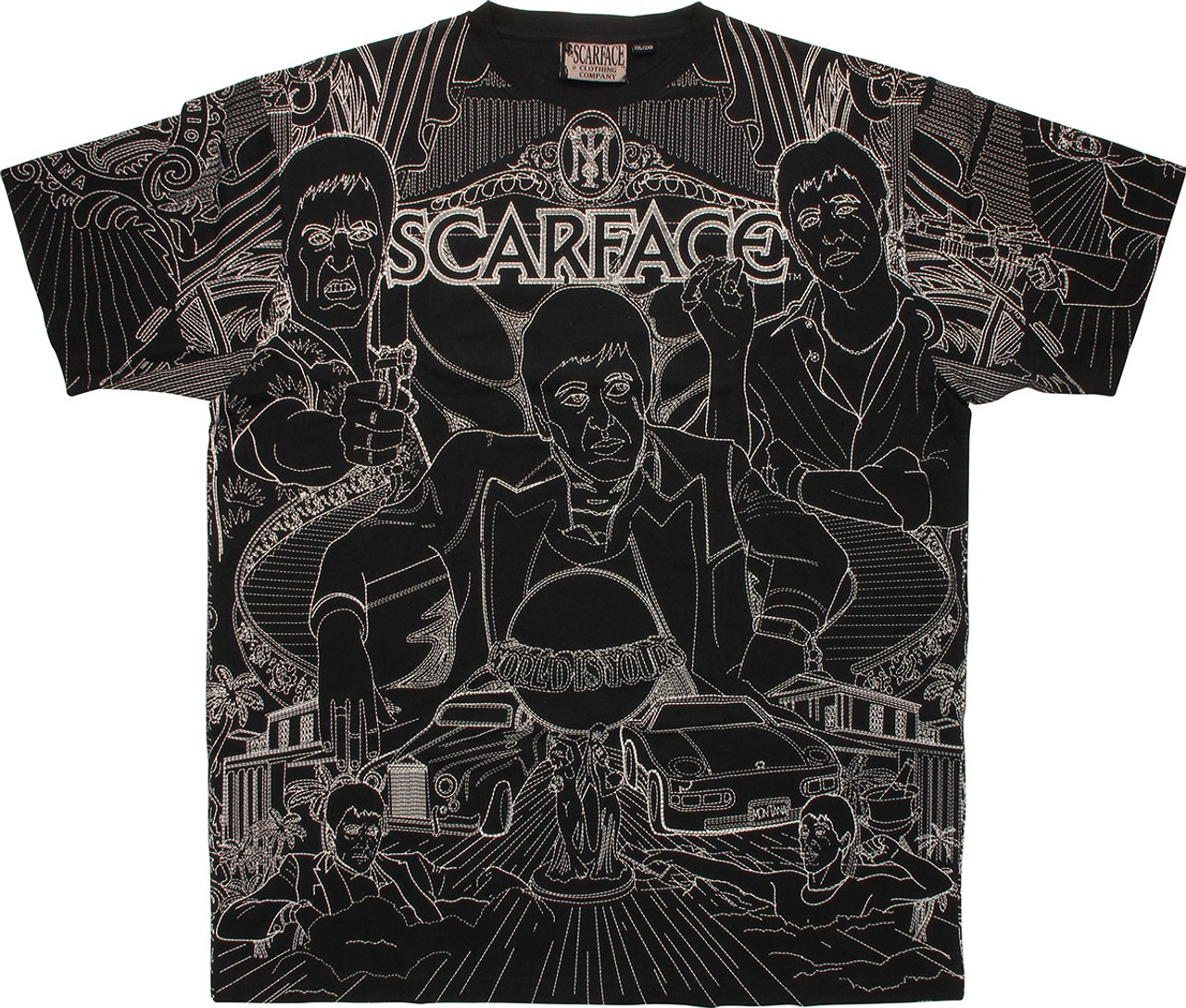 scarface the world is yours t-shirt