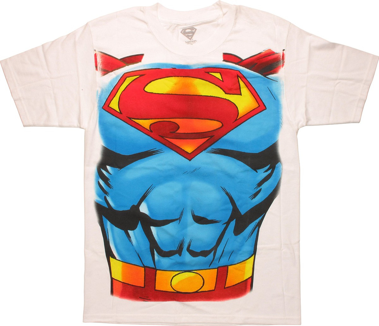 Superman t deals shirt white