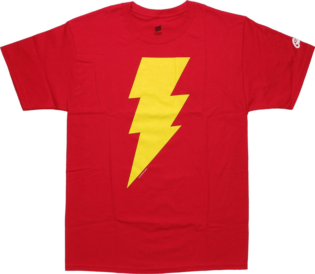 shazam logo t shirt