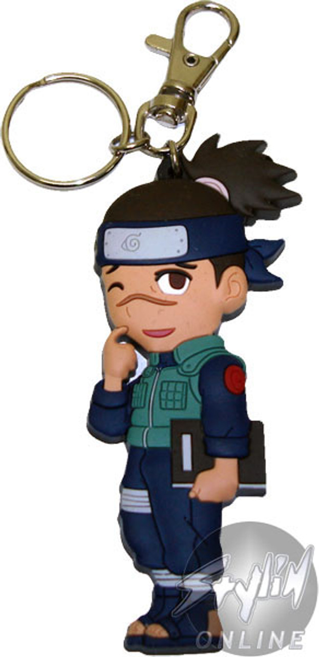 Naruto Iruka Wink Keychain