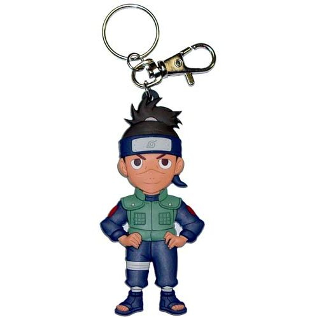 Naruto Iruka Wink Keychain