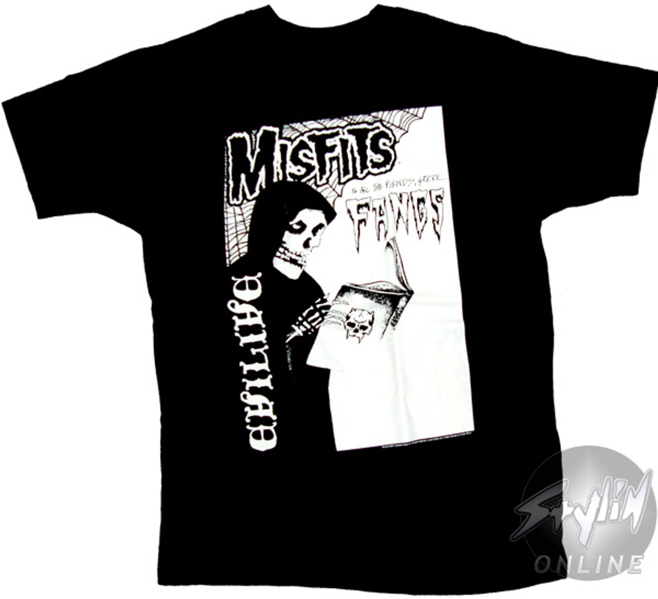 Misfits Fangs T-Shirt Sheer