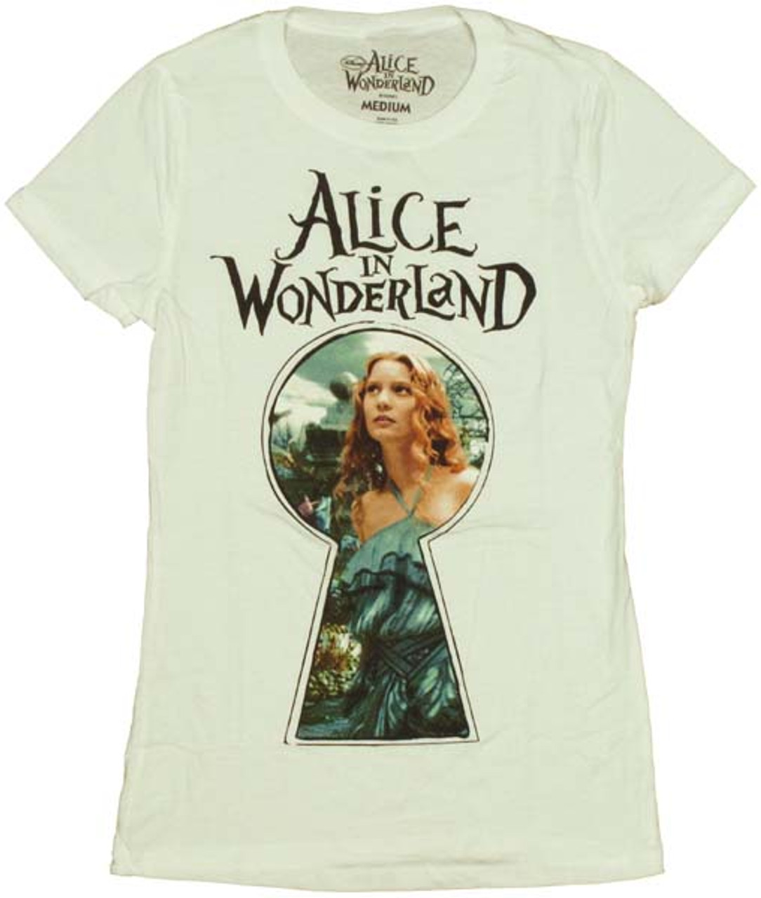 Alice in Wonderland Keyhole Baby Tee