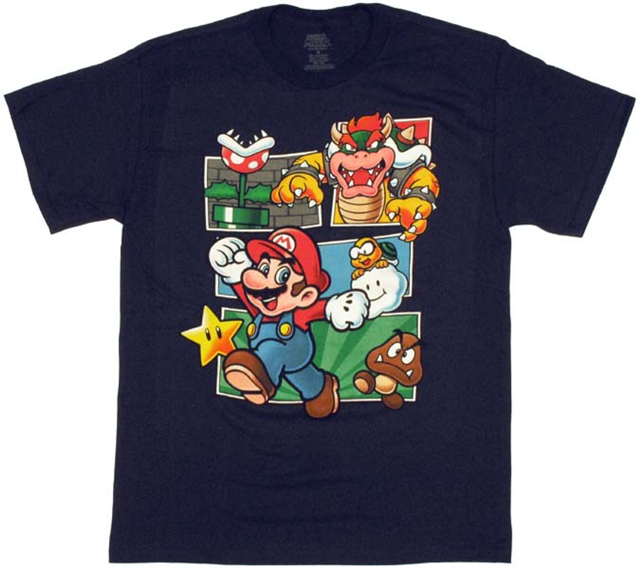 Nintendo Mario Box Collage T Shirt