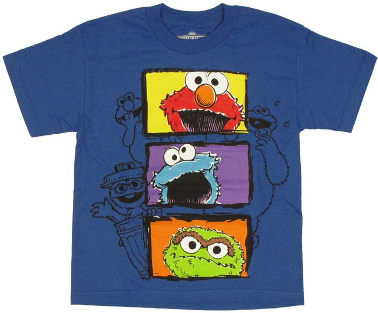 Cookie Monster Face T-Shirt