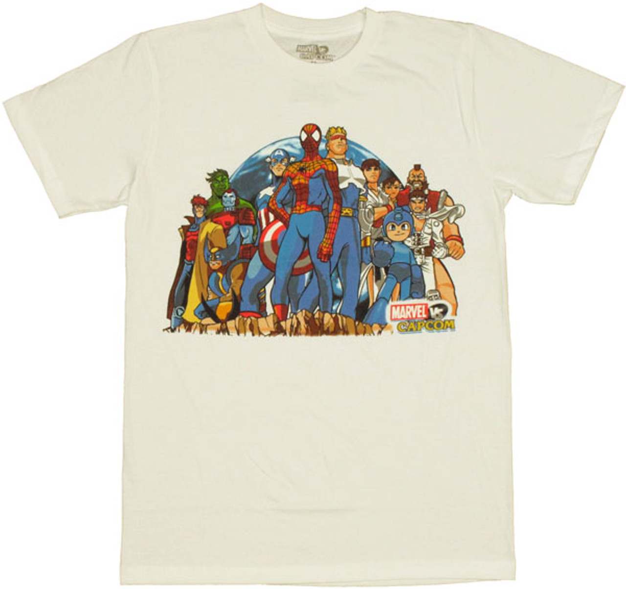MARVEL vs CAPCOM シャツ marvel-vs-capcom-cliff-t-shirt