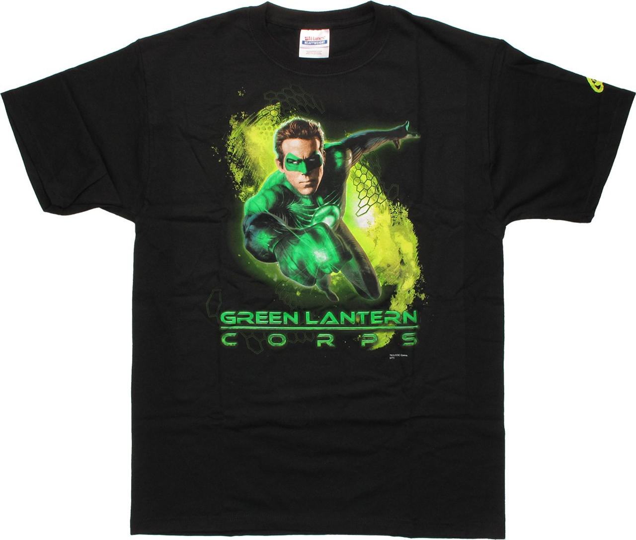 green lantern dri fit shirt