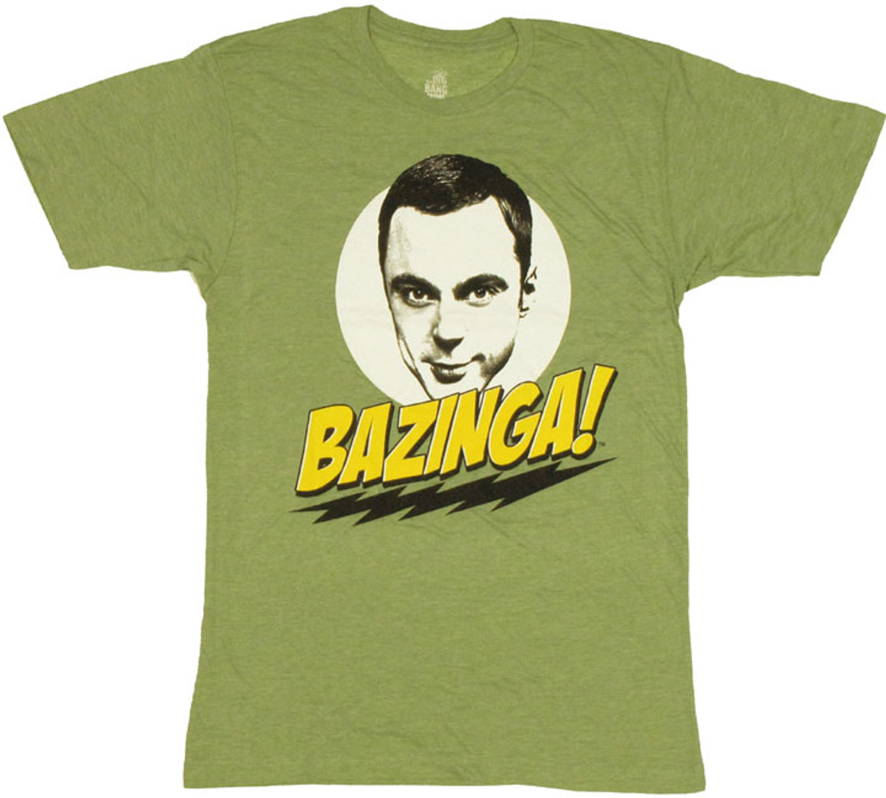 Big Bang Theory Bazinga T Shirt Sheer