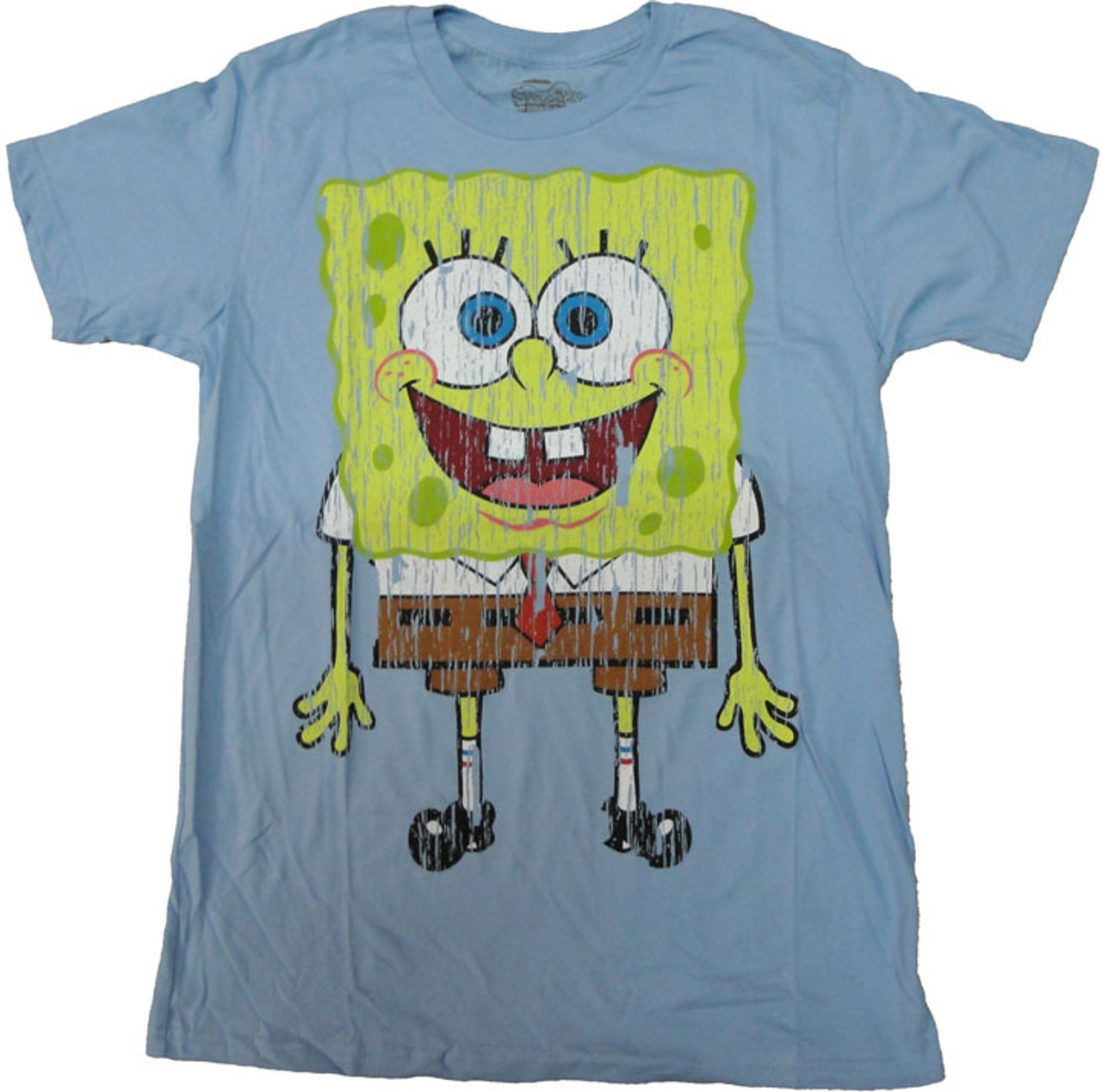 SpongeBob SquarePants Yellow Big Face Infant Short Sleeve T-Shirt