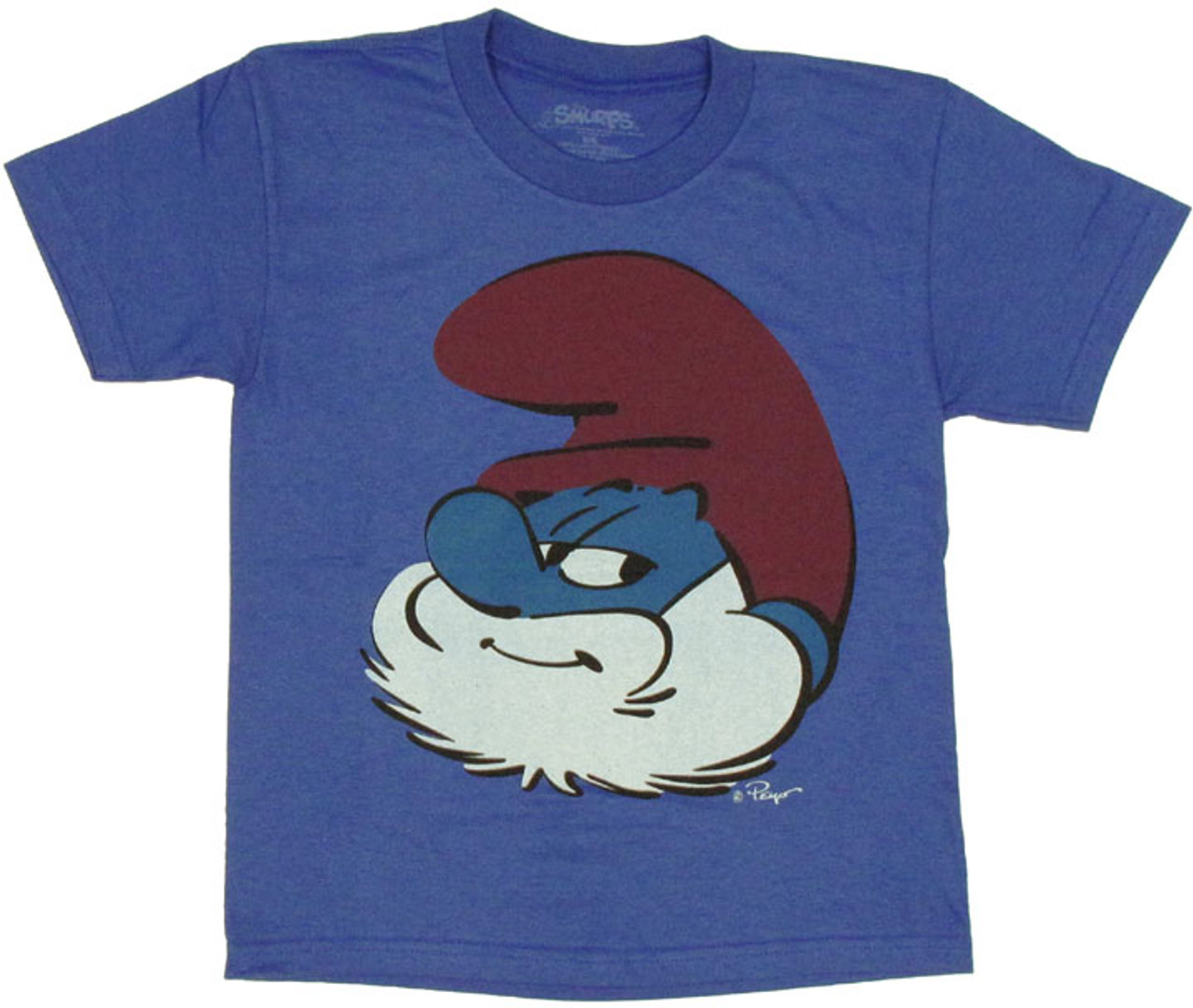 Smurfs Papa Juvenile T Shirt
