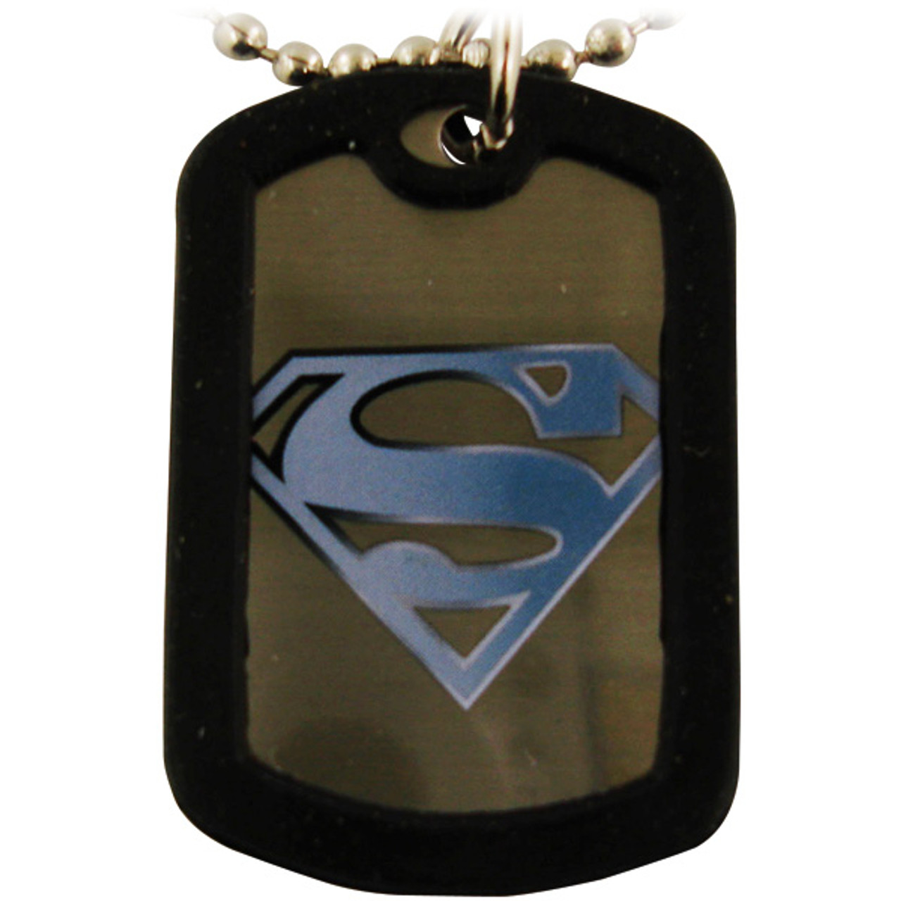 superman dog tag