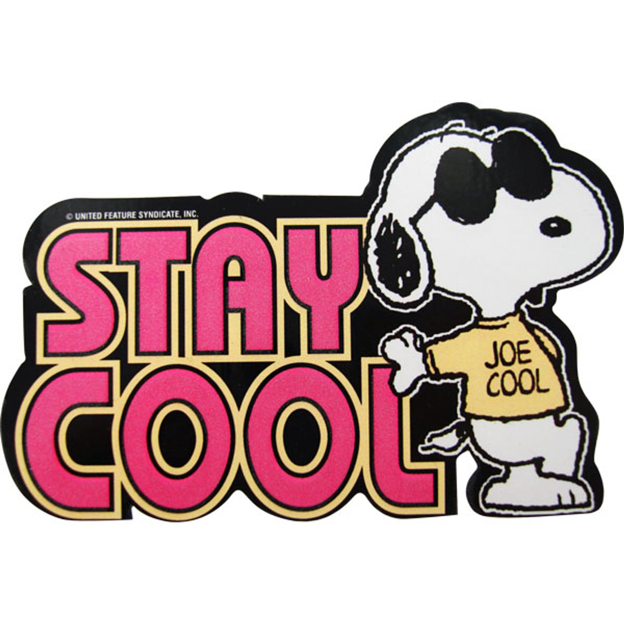Peanuts Stay Cool Sticker