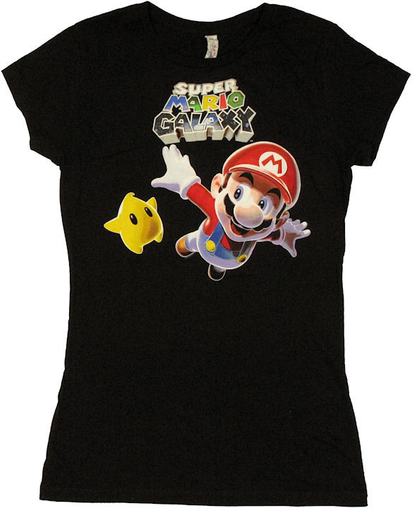 super mario galaxy shirt