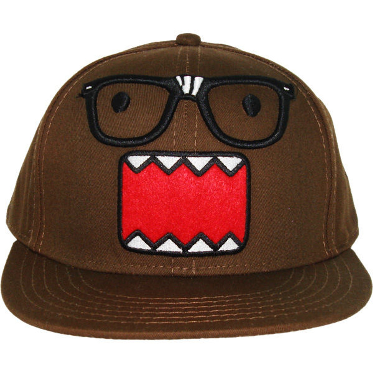 Domo Kun Nerdy Brown Hat