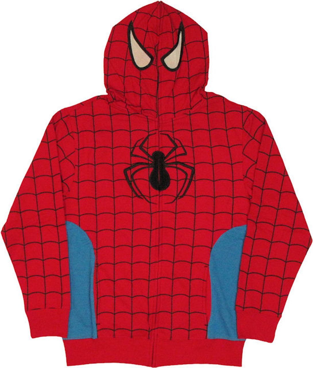 spiderman zip up jacket