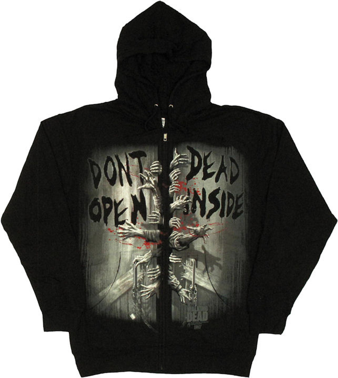  The Walking Dead Mercer Pullover Hoodie : Clothing