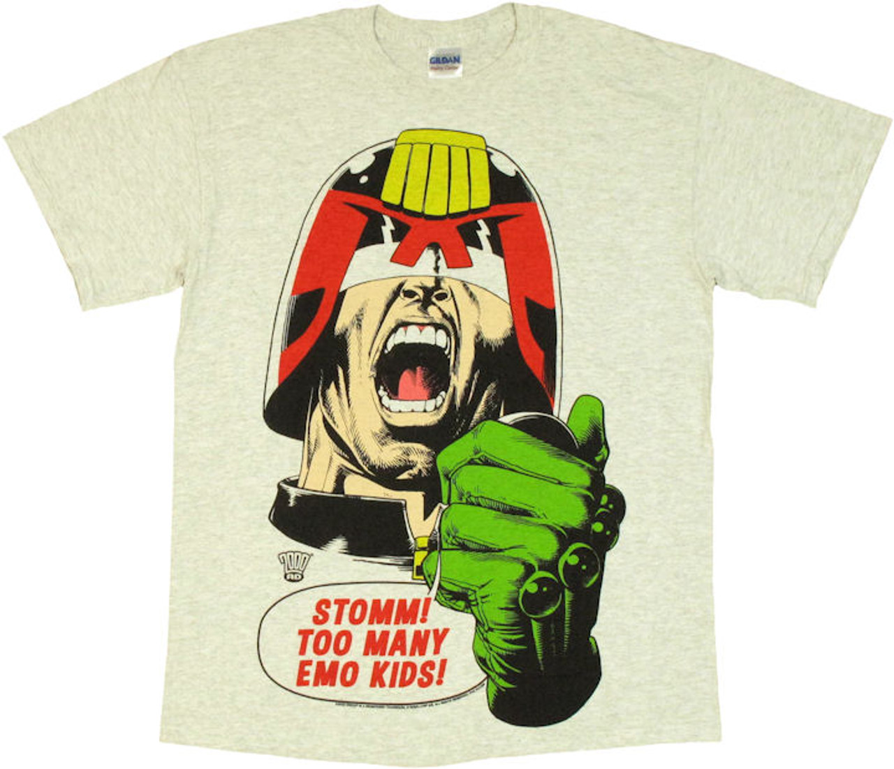 judge dredd t shirt