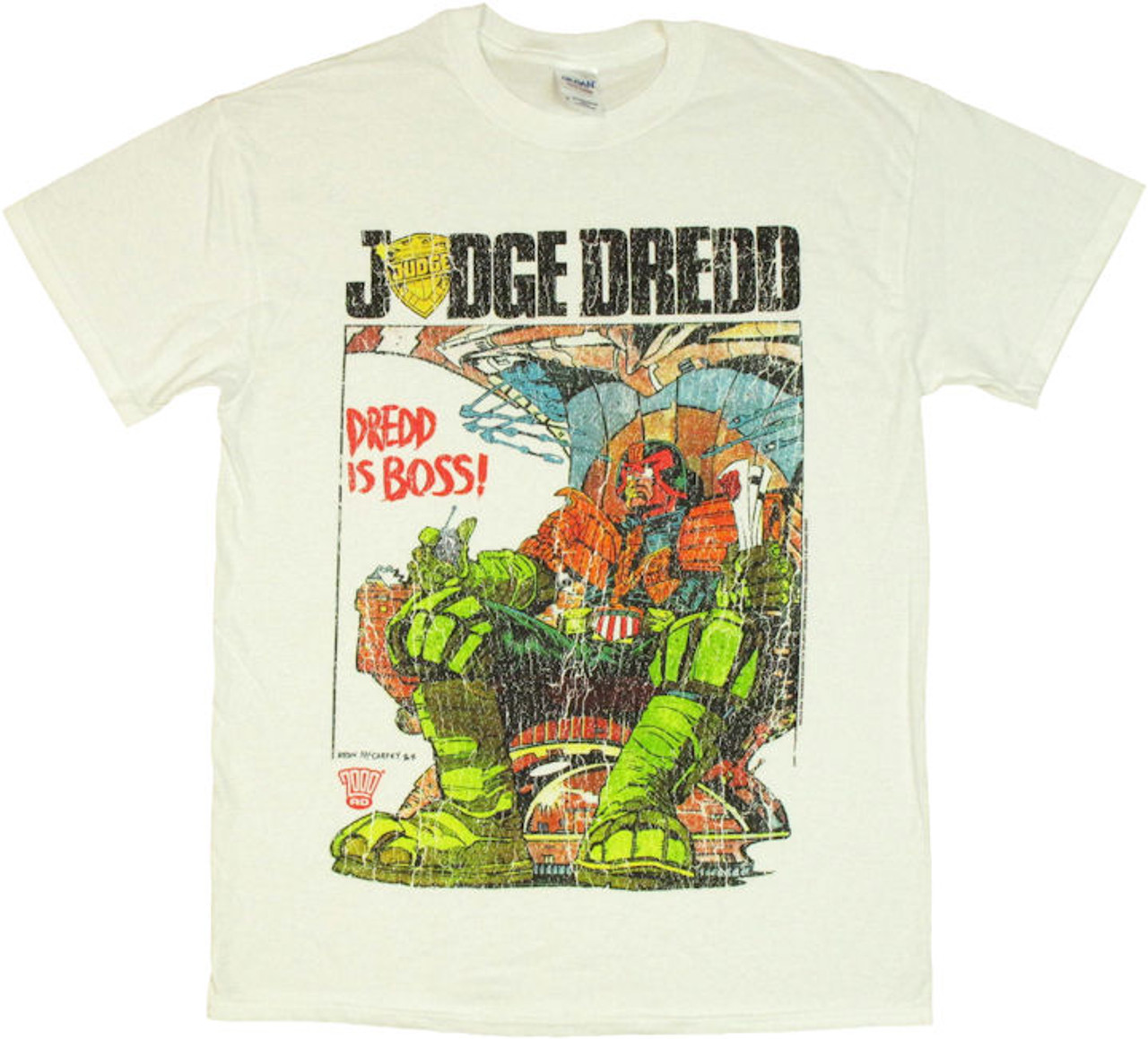 judge dredd shirt