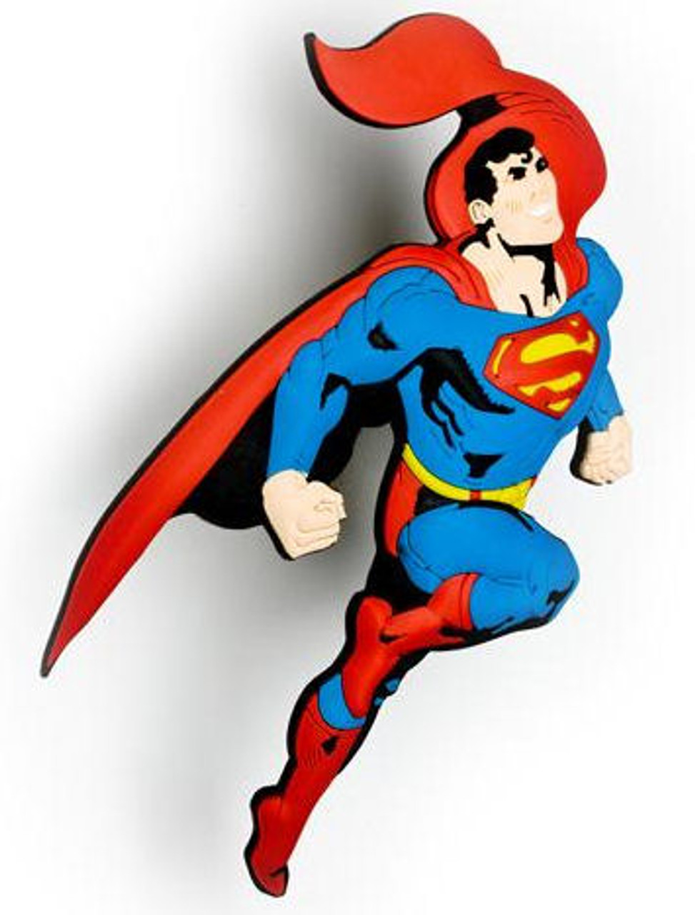 Man flying in the superman pose isolated on white background Stock Photo -  Alamy