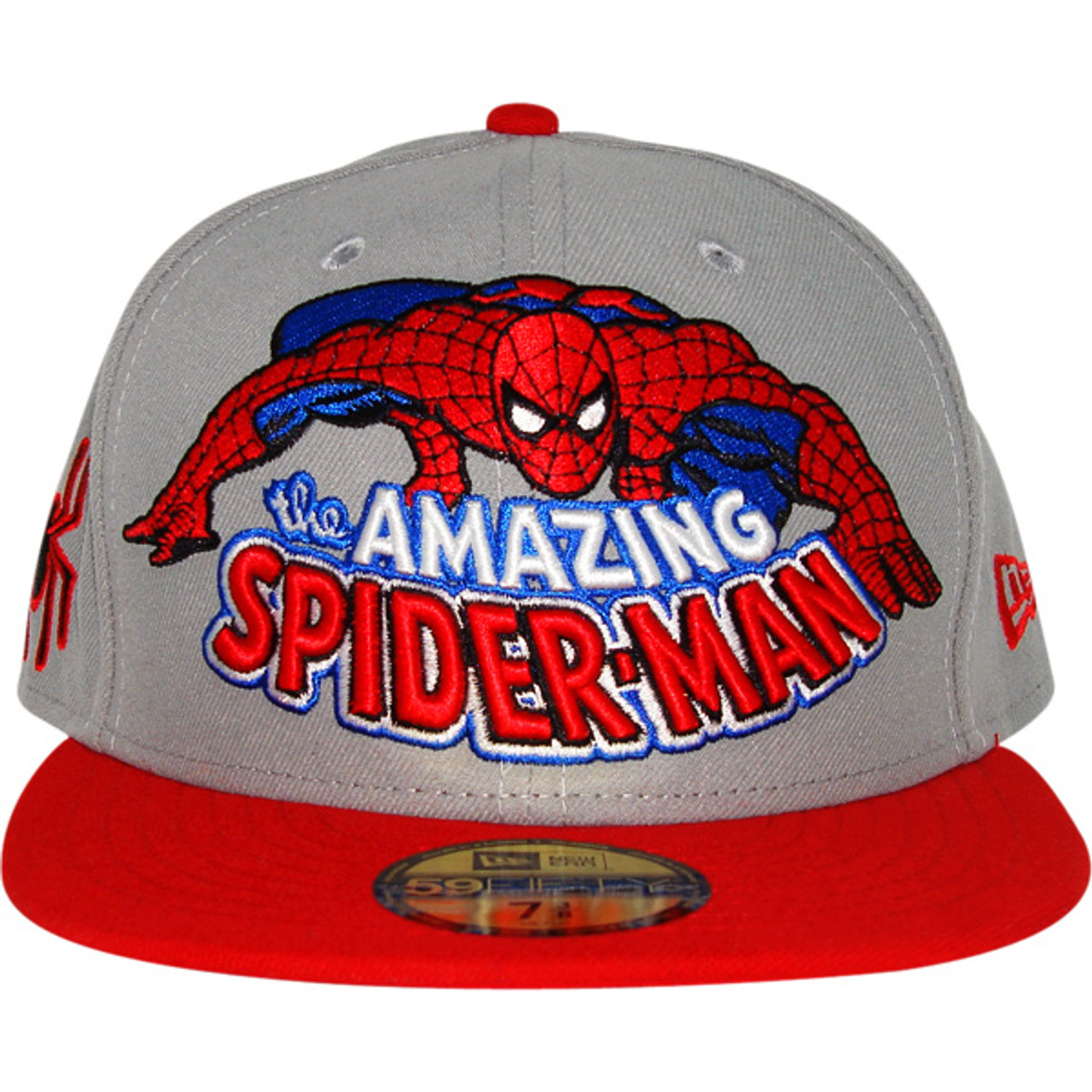 spiderman fitted hat