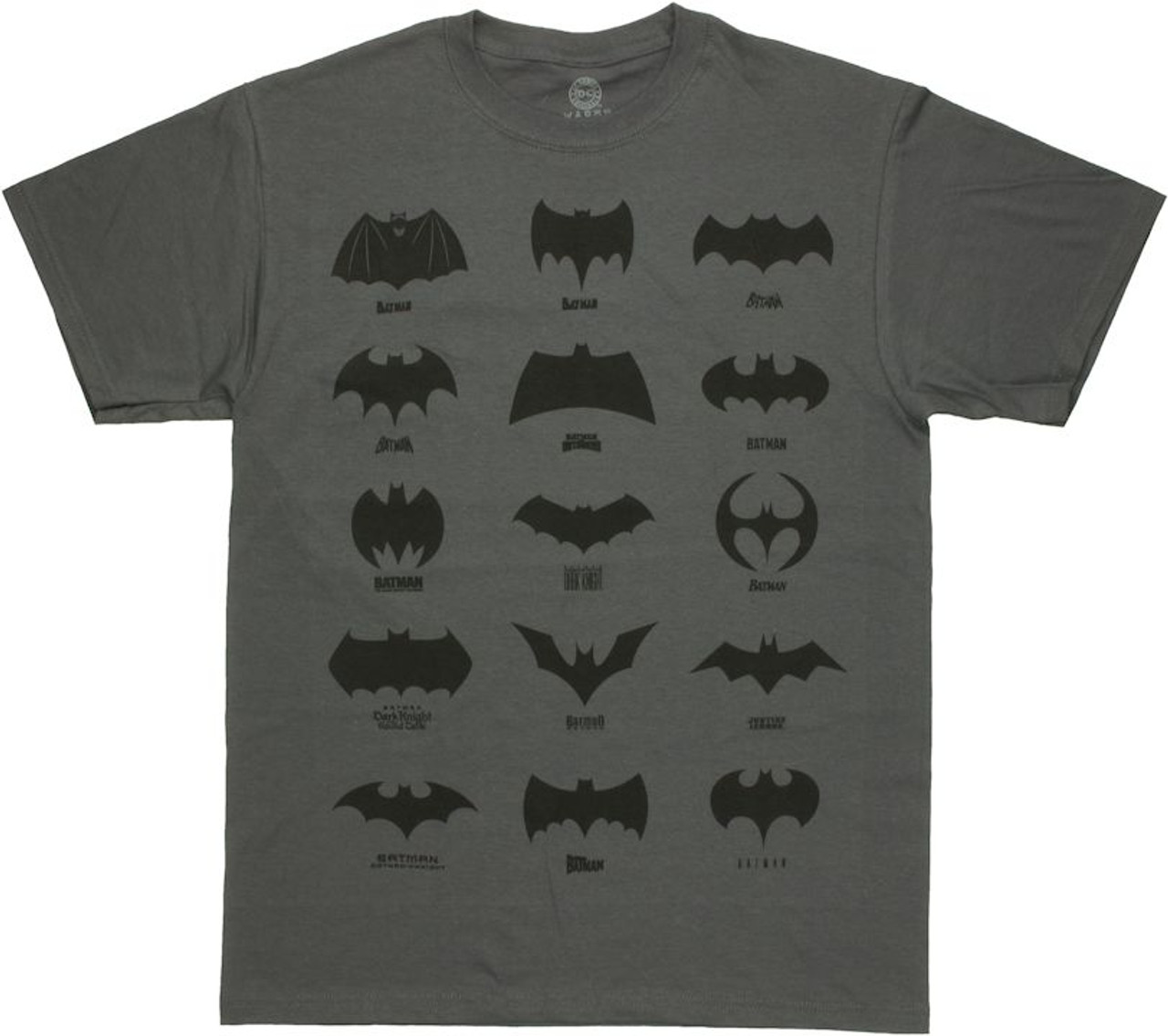 Batman Logo History T Shirt