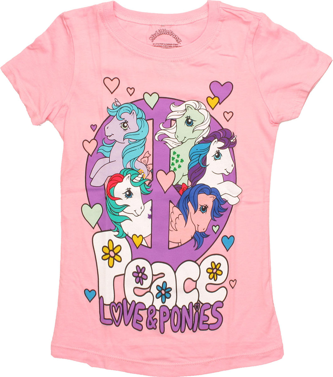 My Little Pony Peace Love Juvenile T Shirt