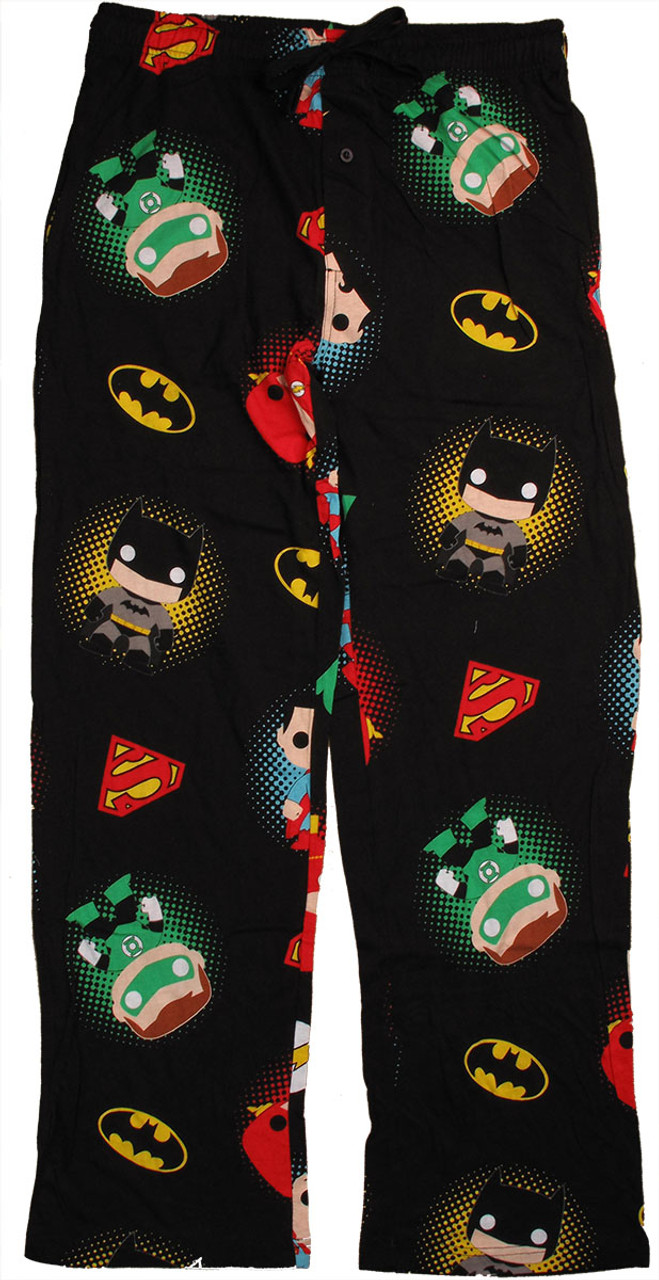 Justice League POP Heroes Pajama Pants