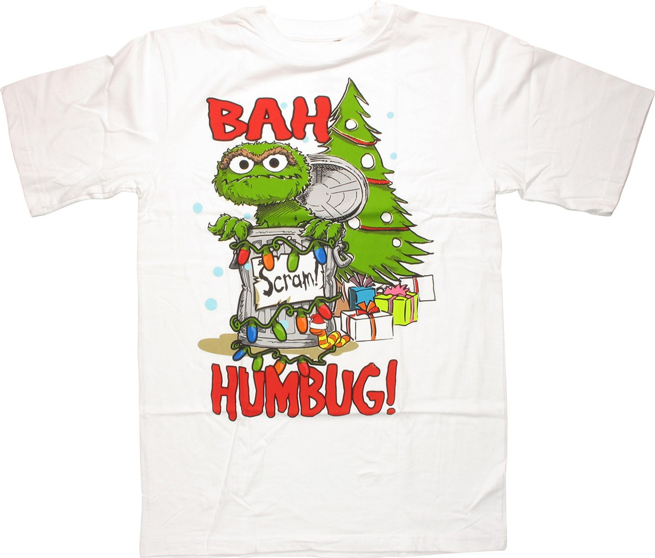 Sesame Street Oscar Bah Humbug Shirt