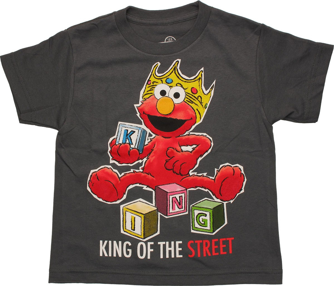 Sesame Street Elmo King Juvenile T Shirt