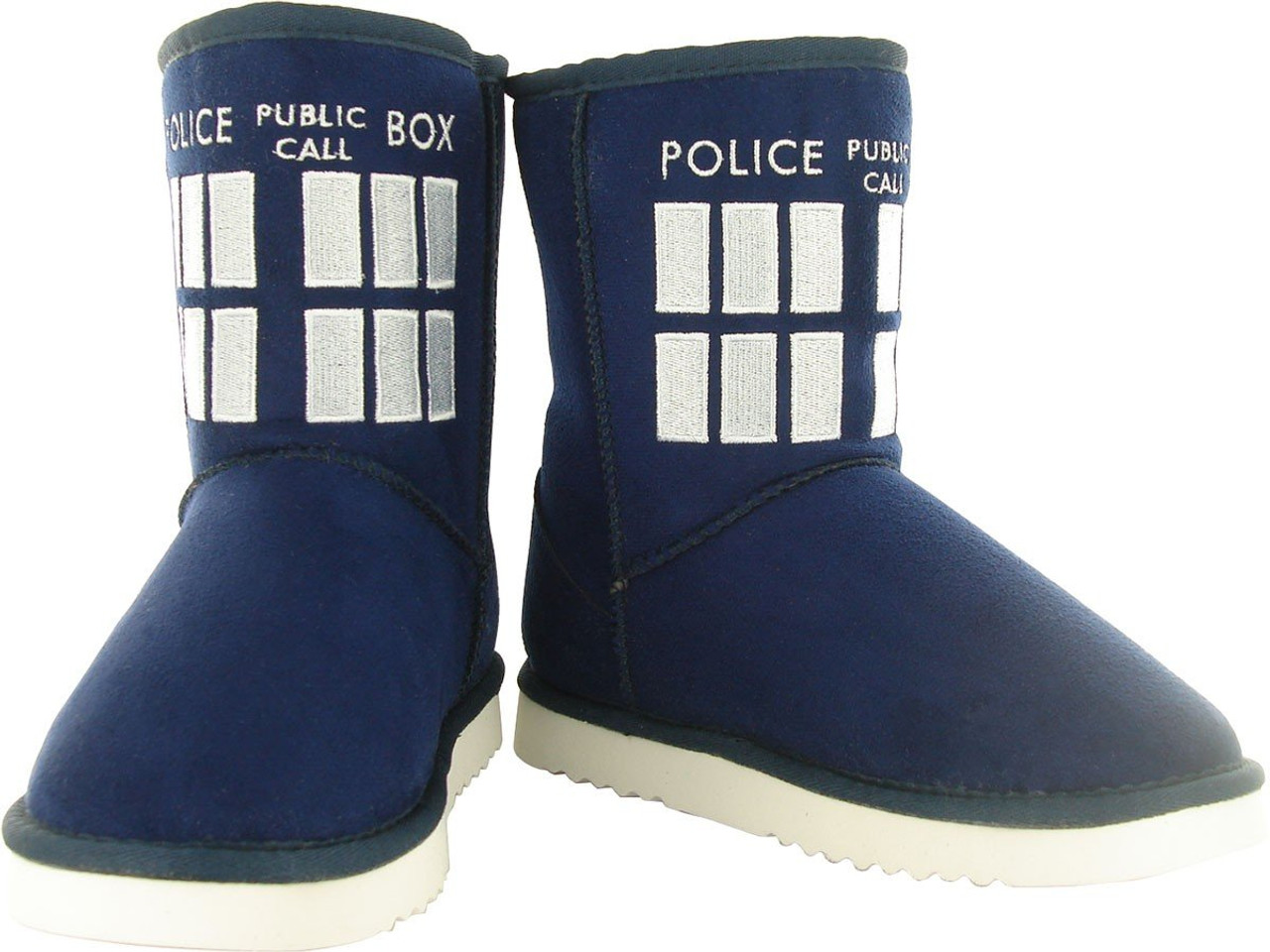 Doctor Who TARDIS Boot Slippers