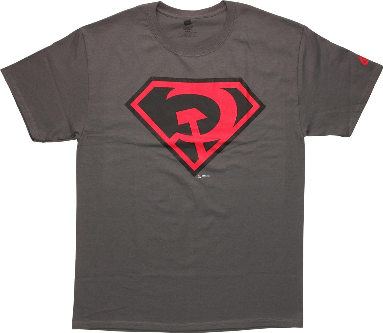 superman t shirt red