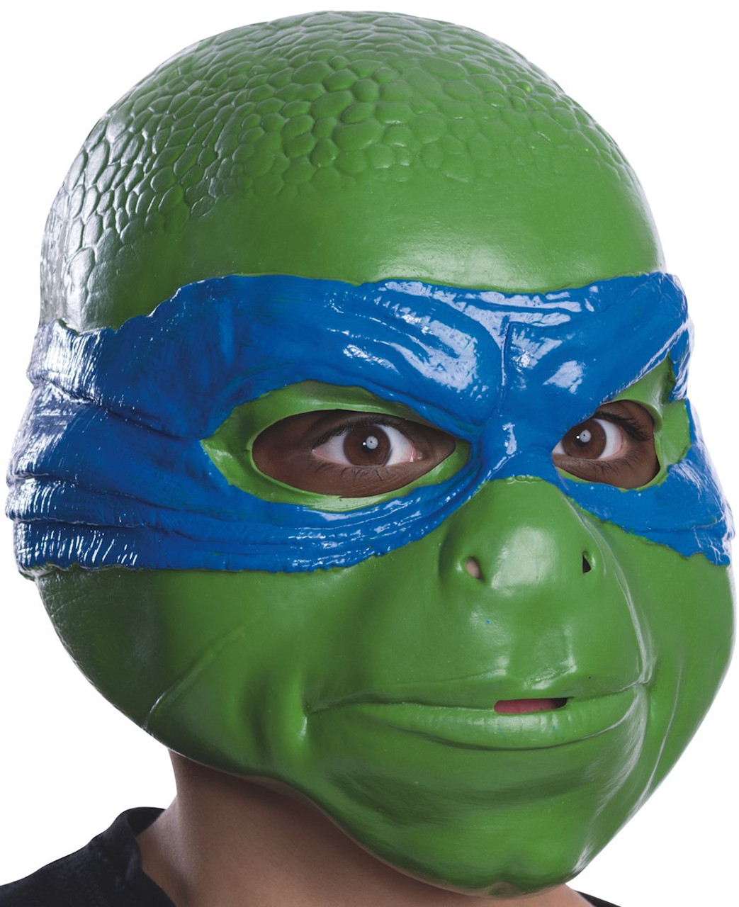 Teenage Mutant Ninja Turtles Leonardo Costume Size 7 8 Med New Hard Plastic  Mask