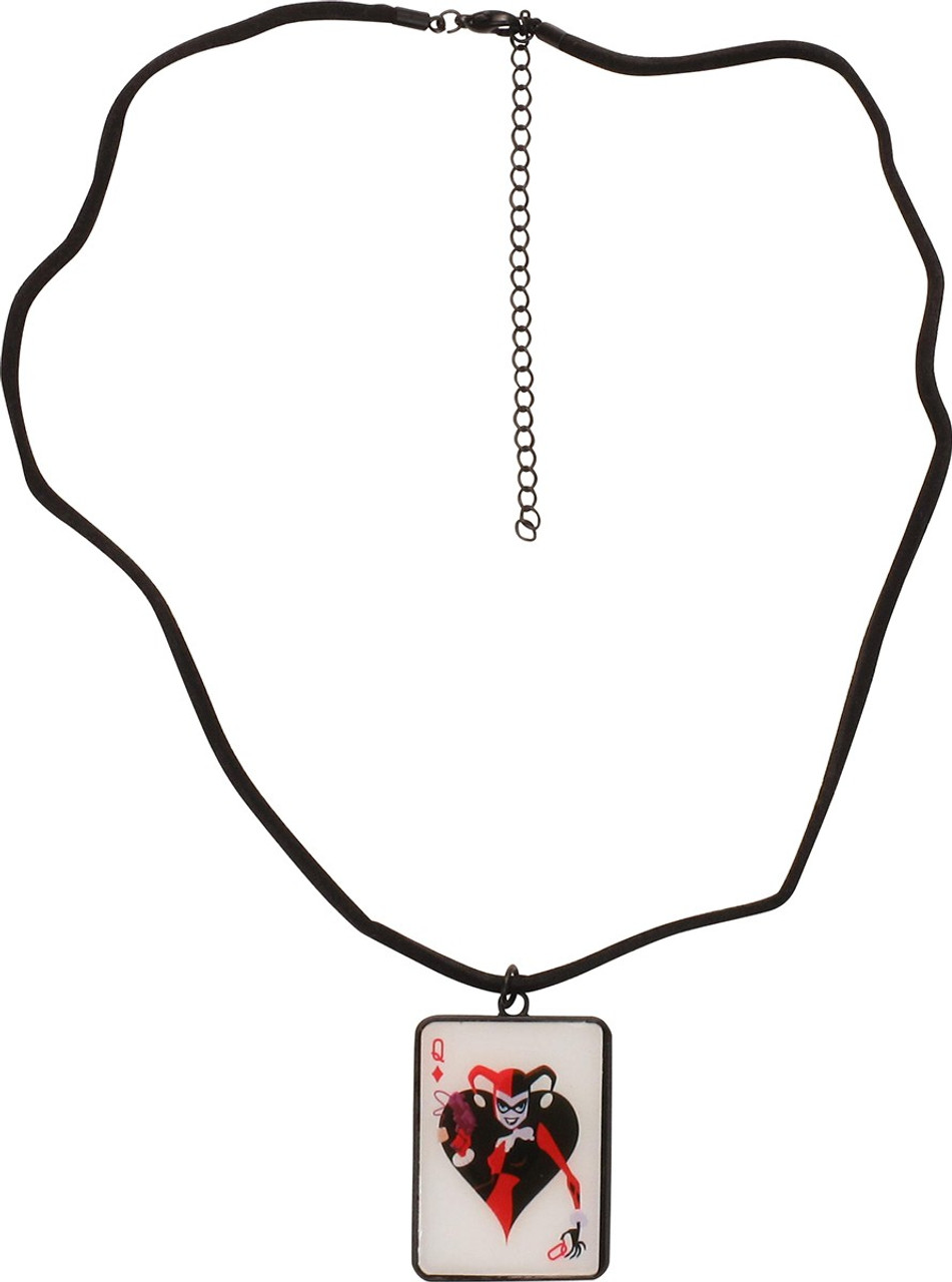 DC Birds of Prey Harley Quinn Necklace & Earrings Jewelry Set, Silver, One  Size, 3-pk, Wearable Costume Accessories for Halloween | Party City