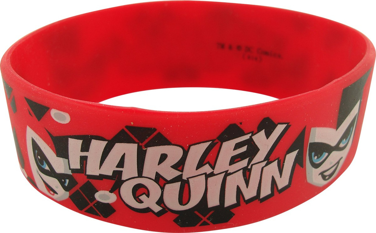 Red Silicone Wristband Bracelets