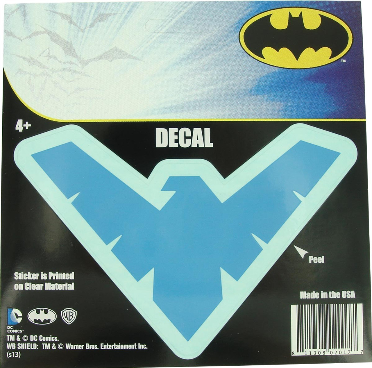 Nightwing Logo Vinyl Decal Sticker