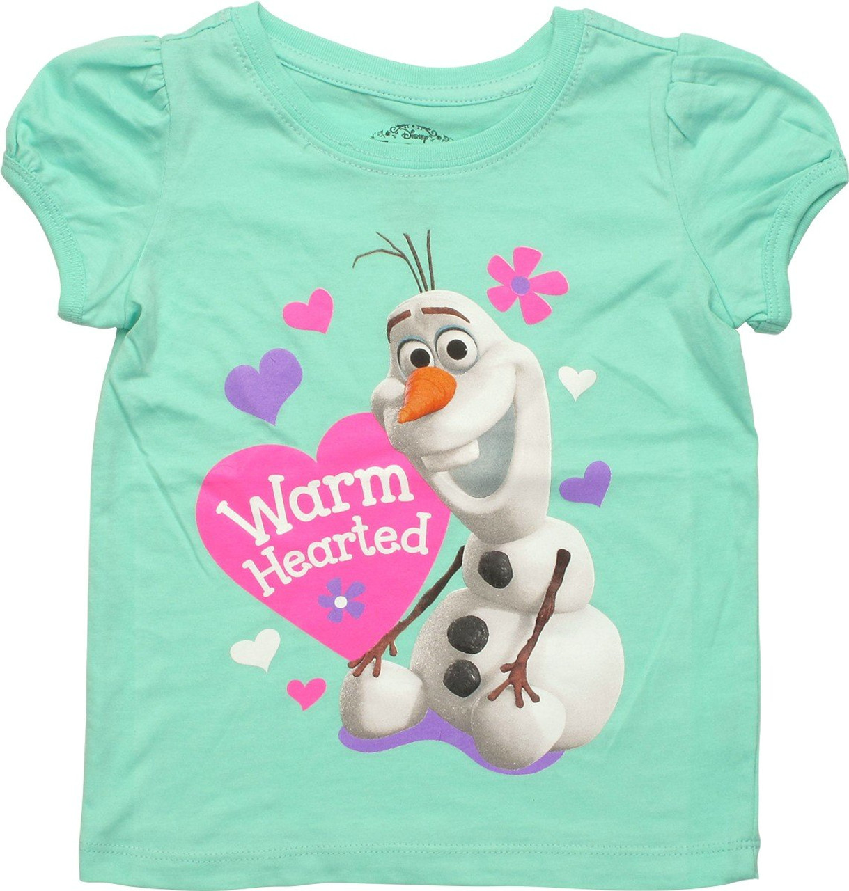 Frozen Olaf Warm Hearted Toddler T Shirt