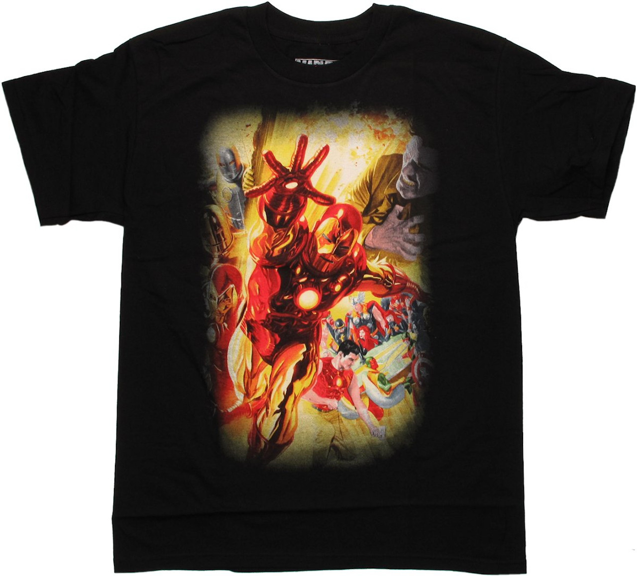 Iron Man Marvel 75th Special Edition Alex Ross T Shirt