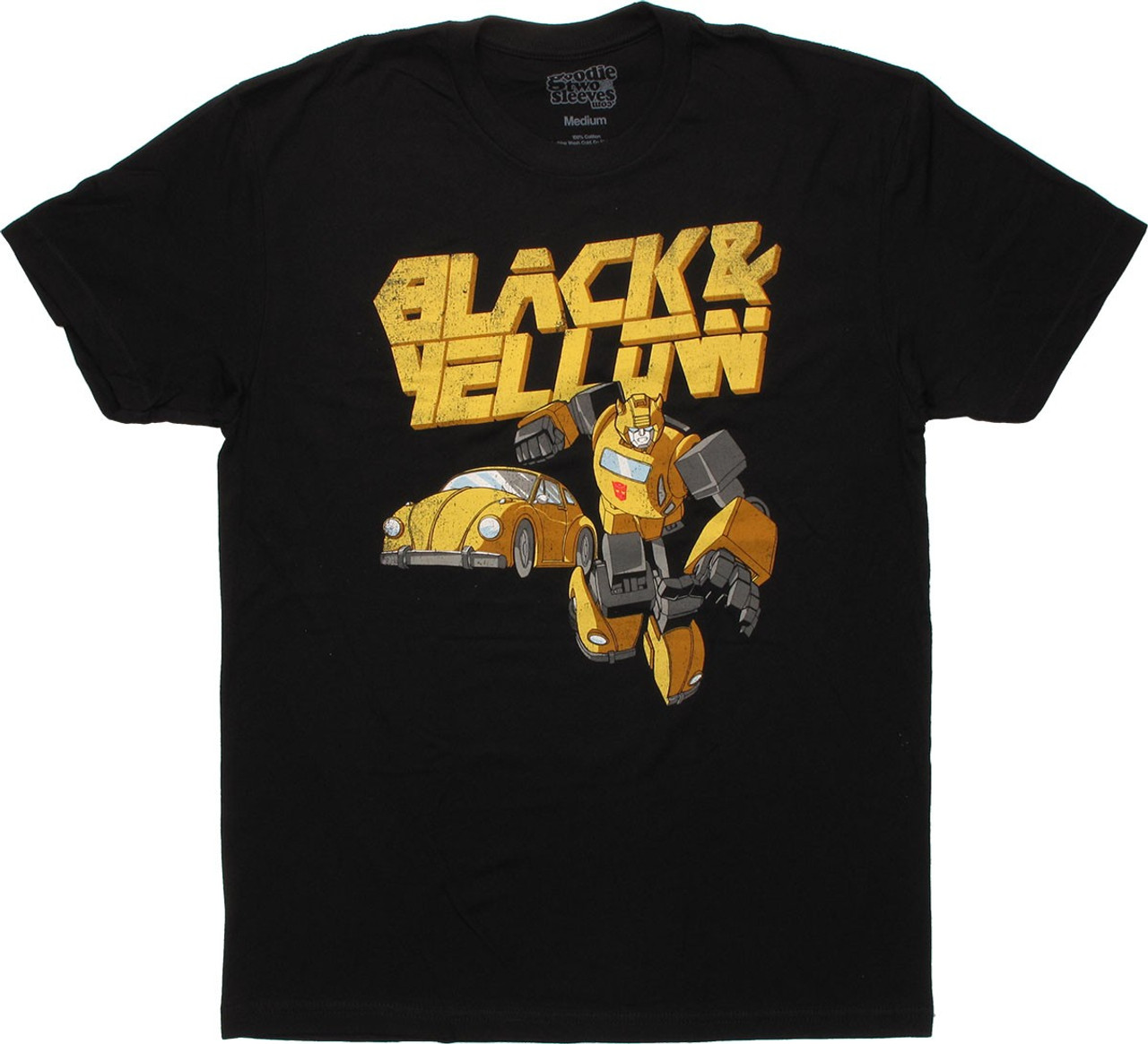 black and yellow transformers