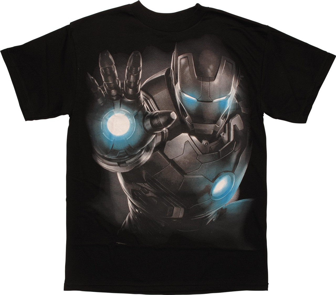 iron man t shirt glow