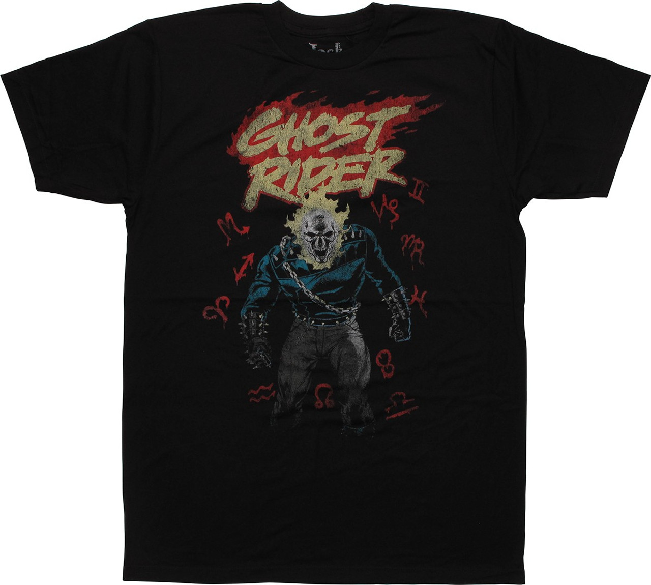 Ghost Rider Zodiac T Shirt Sheer