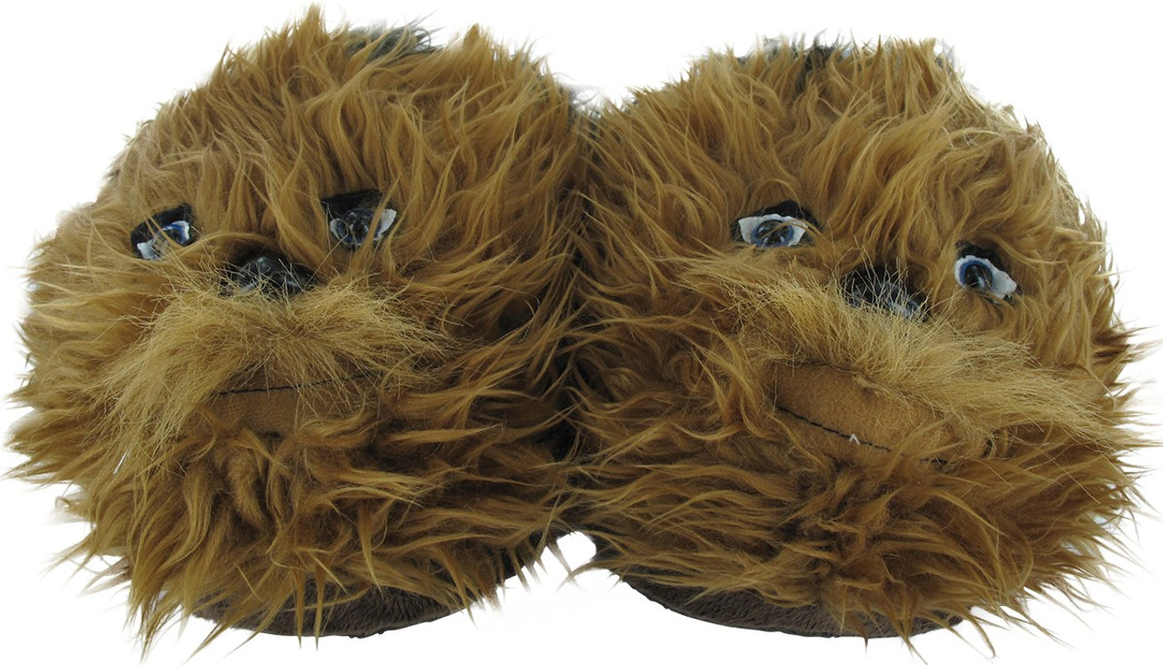 Postnummer Cosmic med tiden Star Wars Chewbacca Furry Slippers
