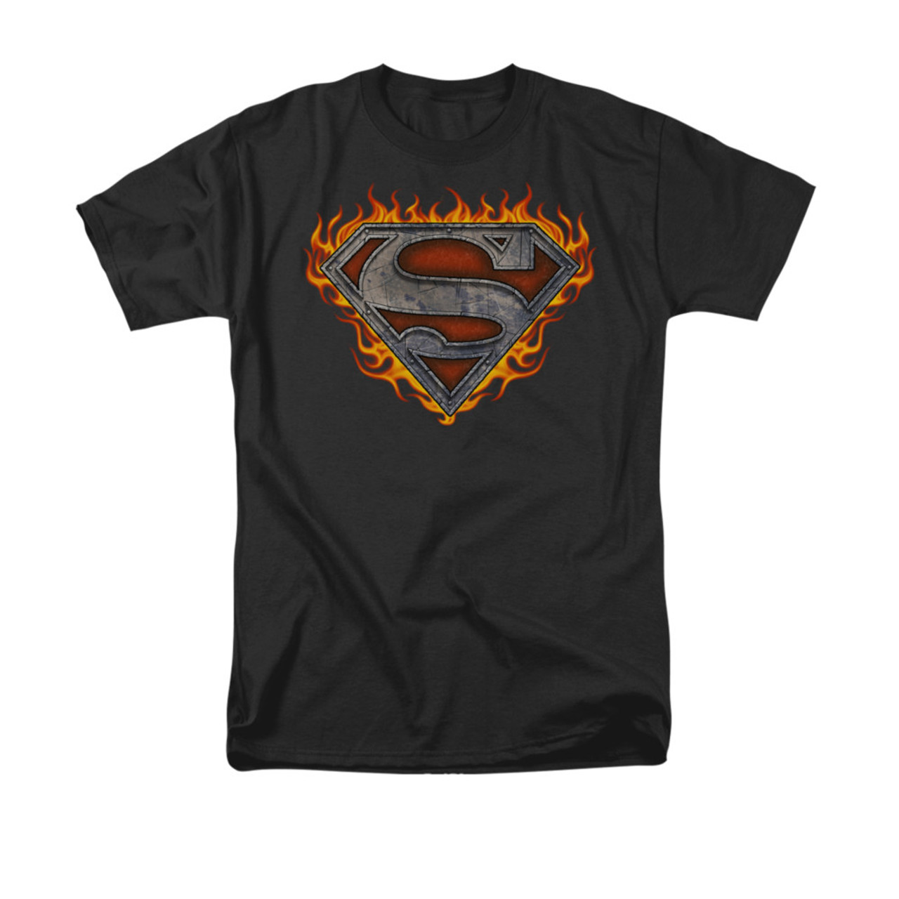 Superman Iron Fire Shield Shirt