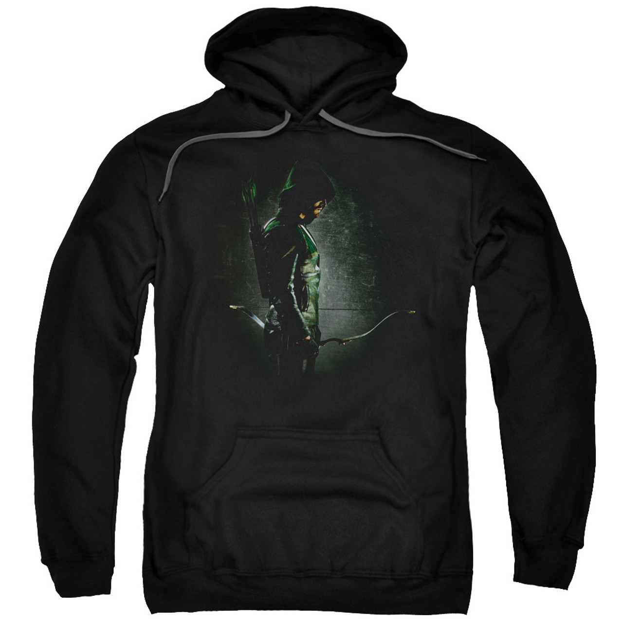 Green Arrow TV in the Shadows Pullover Hoodie