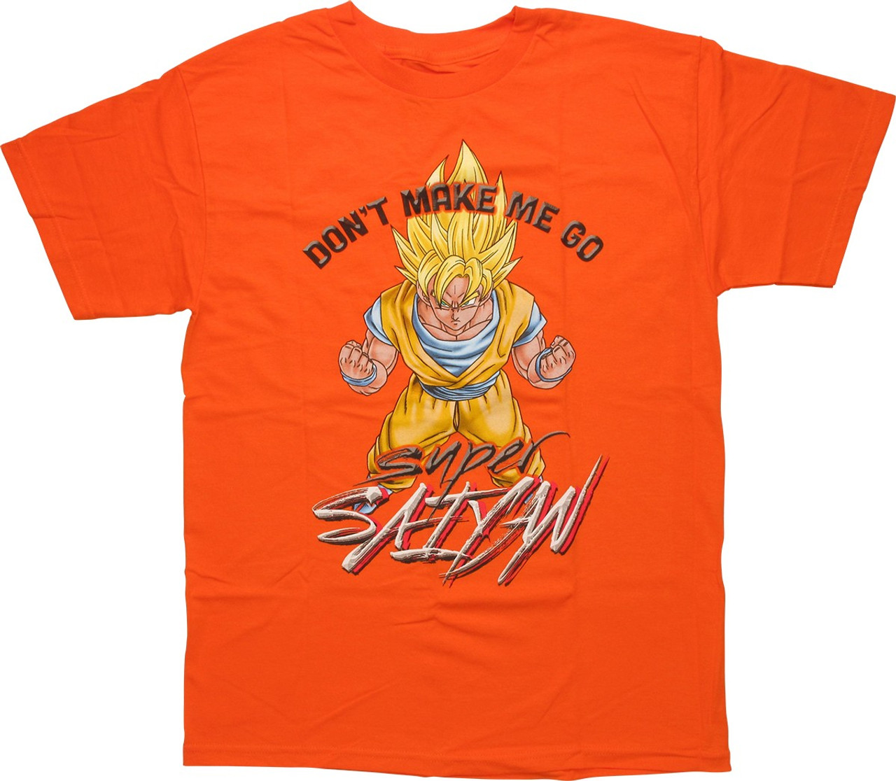 Dragon Ball Z Goku Make Me Go Super Saiyan T Shirt