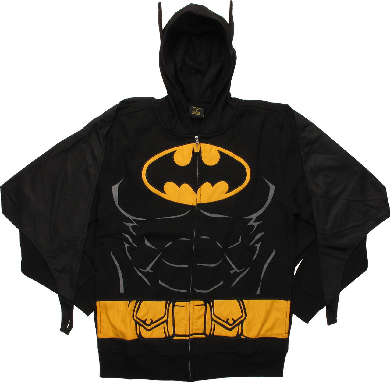 Batman Deluxe Suit Up Cape Zip Hoodie