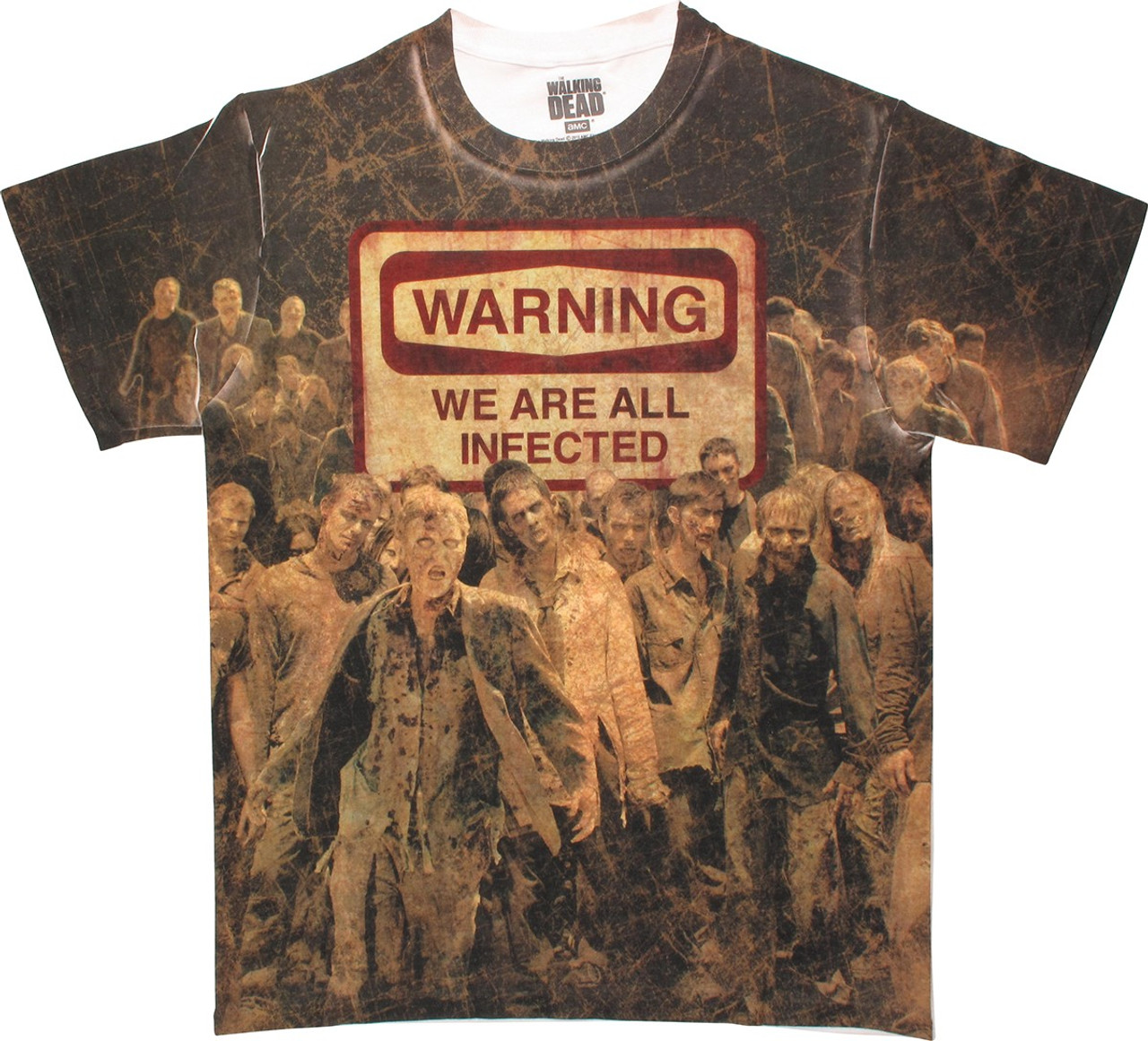 The Walking Dead Walkers Attack Adult T-Shirt 